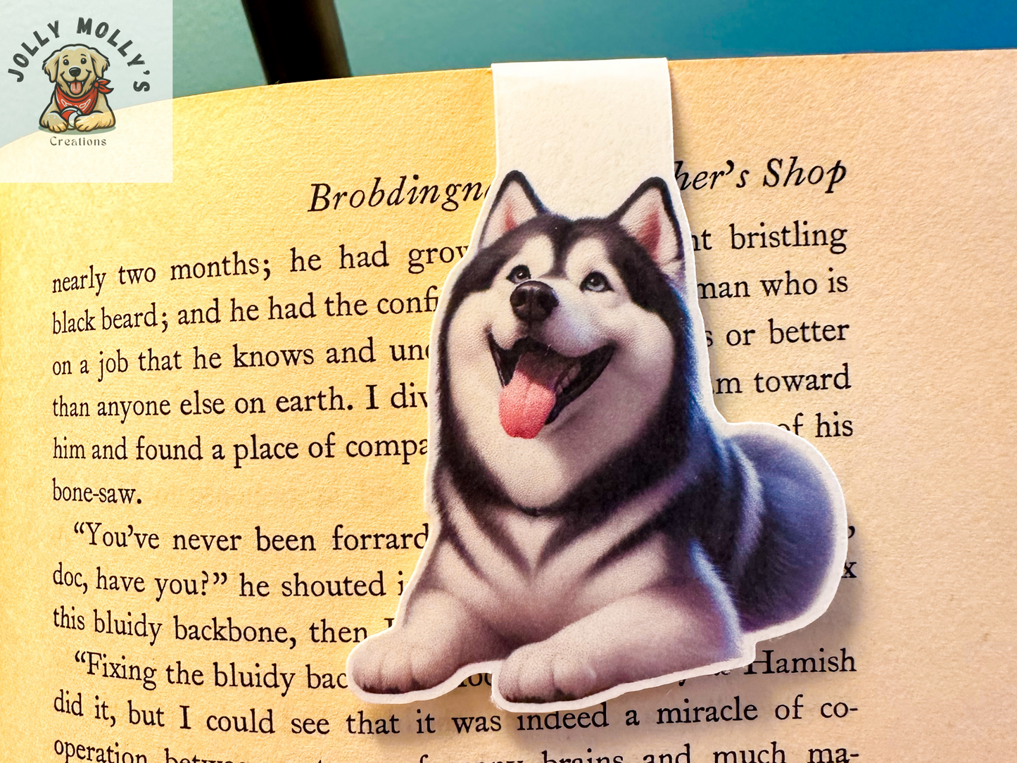 Magnetic Dog Bookmarks