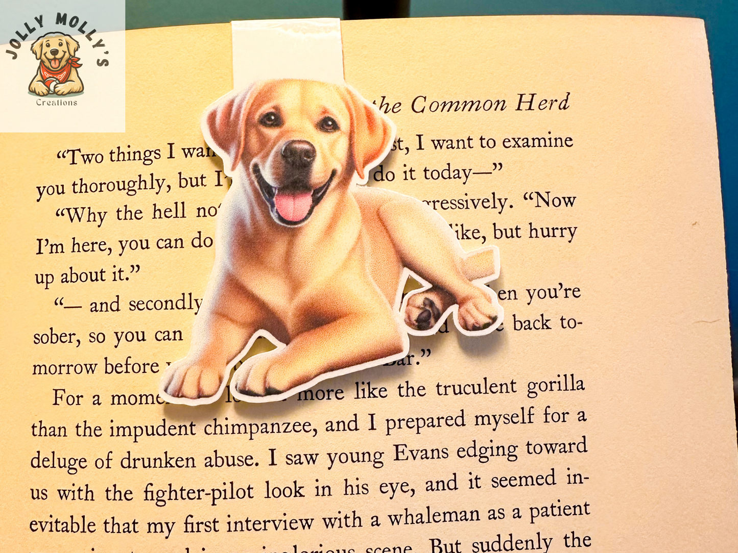 Magnetic Pet Bookmarks