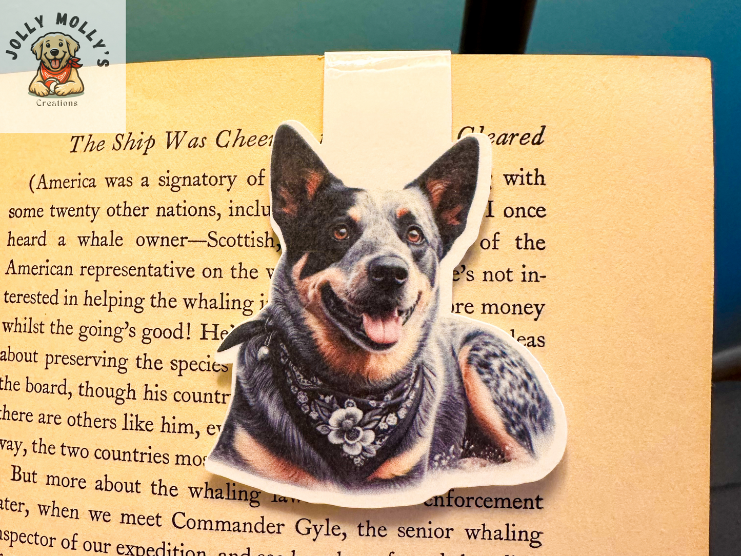 Magnetic Pet Bookmarks