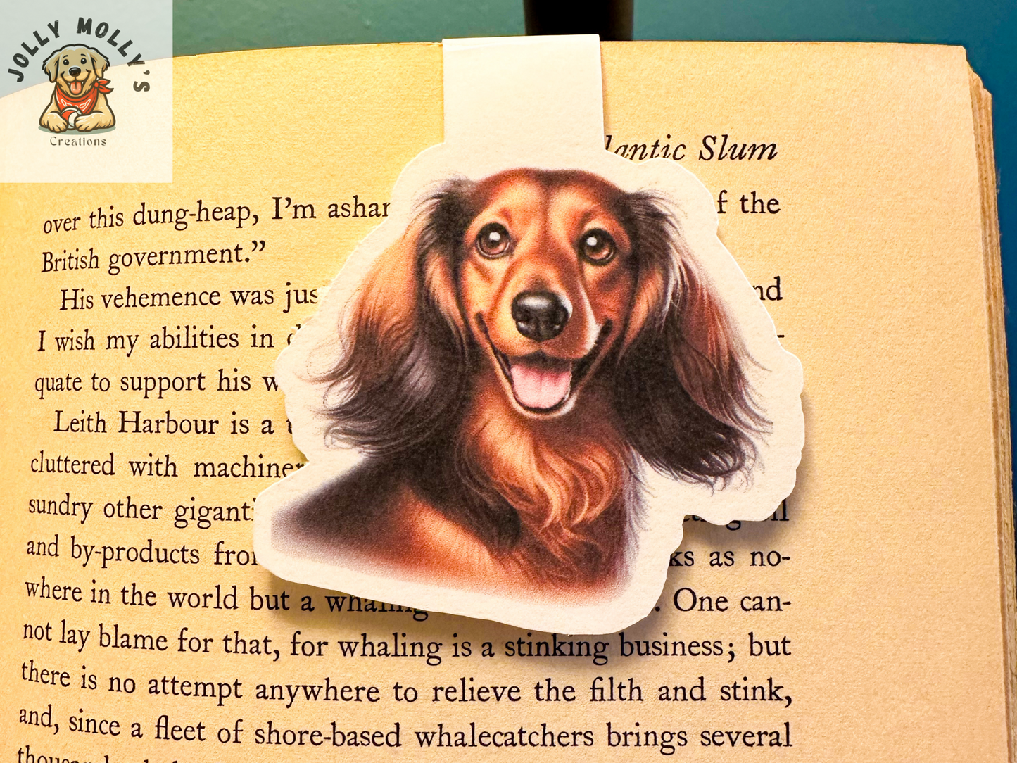 Magnetic Dog Bookmarks