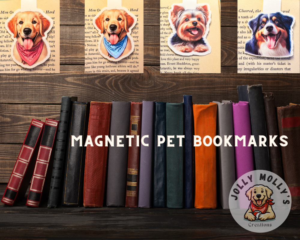 Magnetic Pet Bookmarks