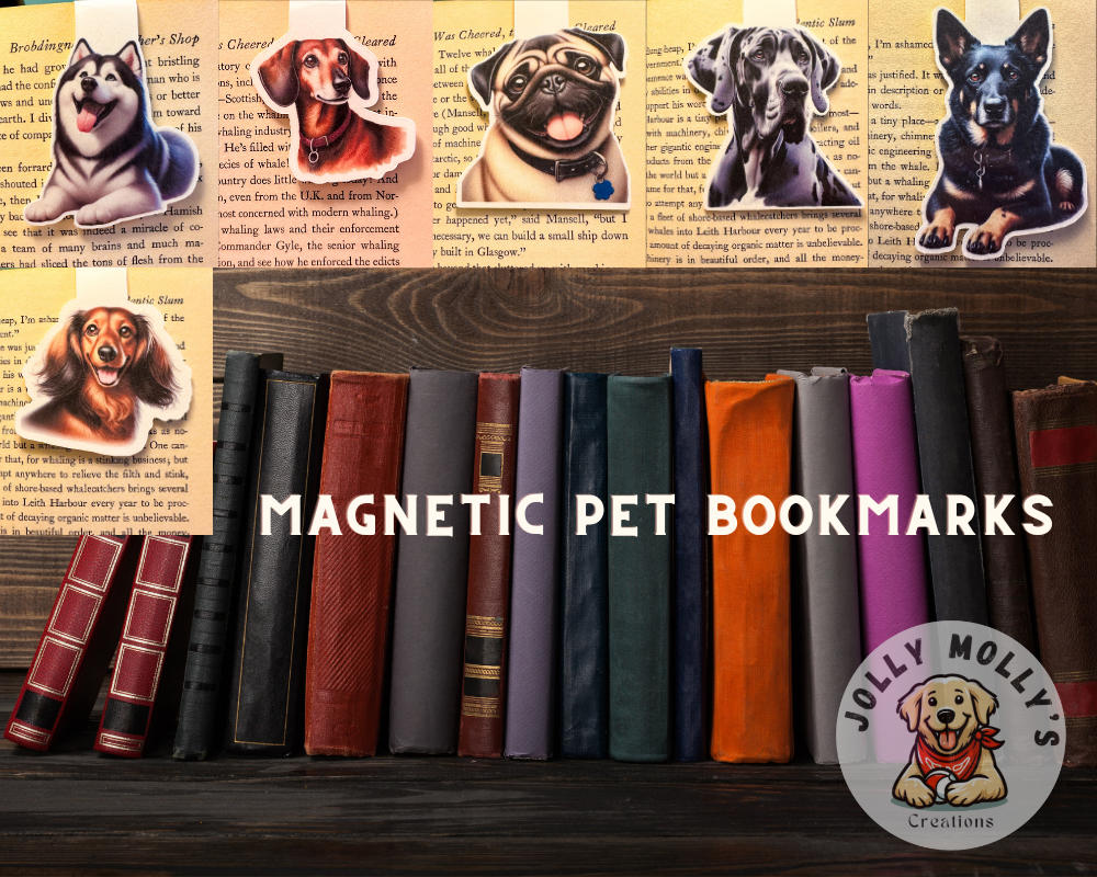 Magnetic Dog Bookmarks