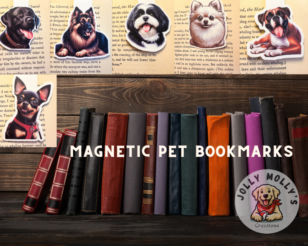 Magnetic Pet Bookmarks