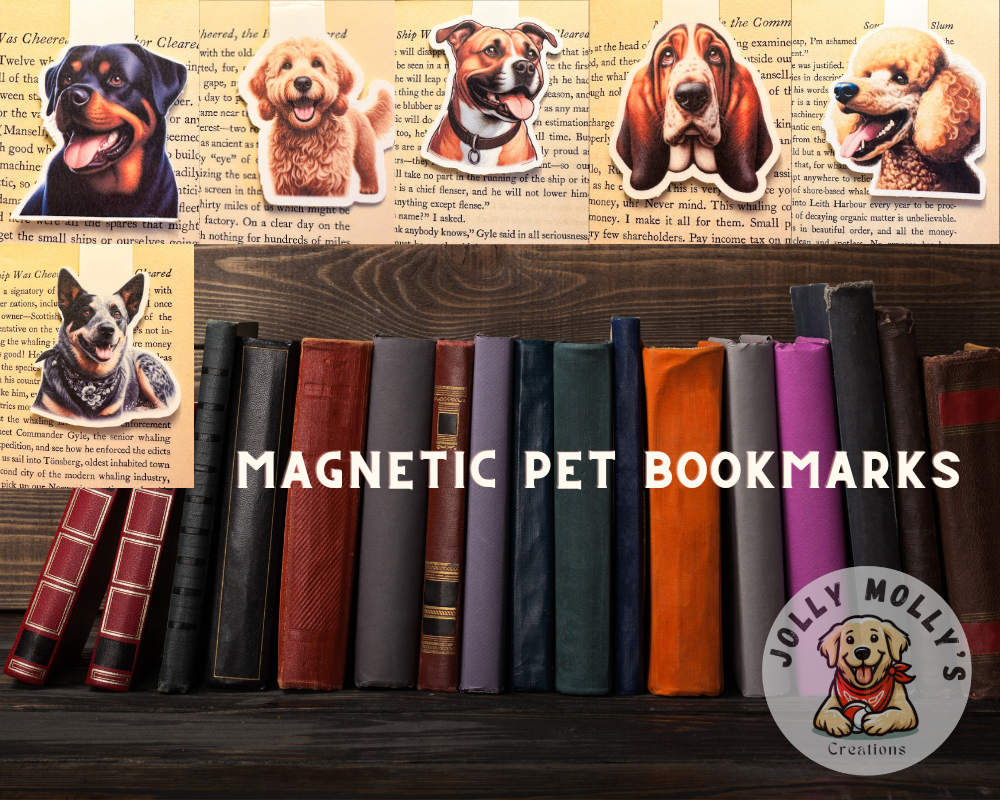 Magnetic Pet Bookmarks