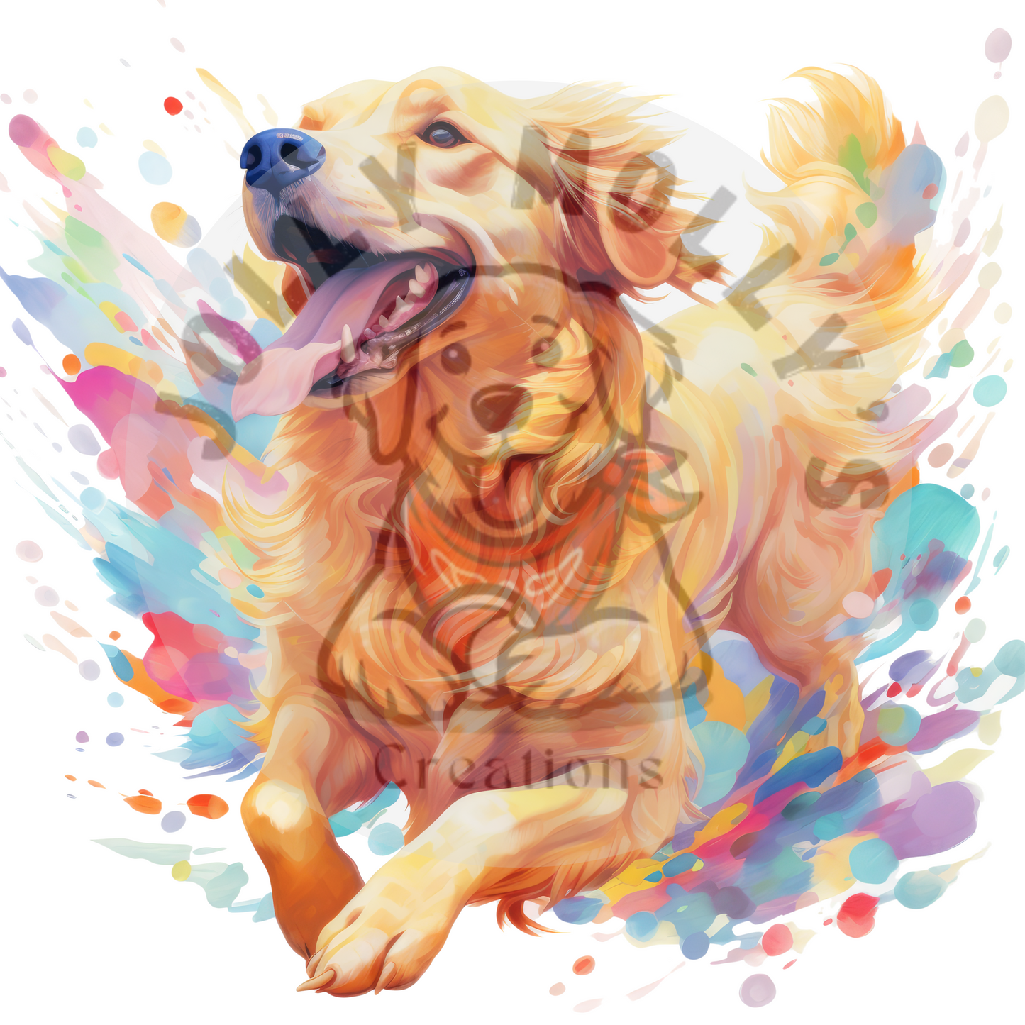 Golden Retriever Tumbler