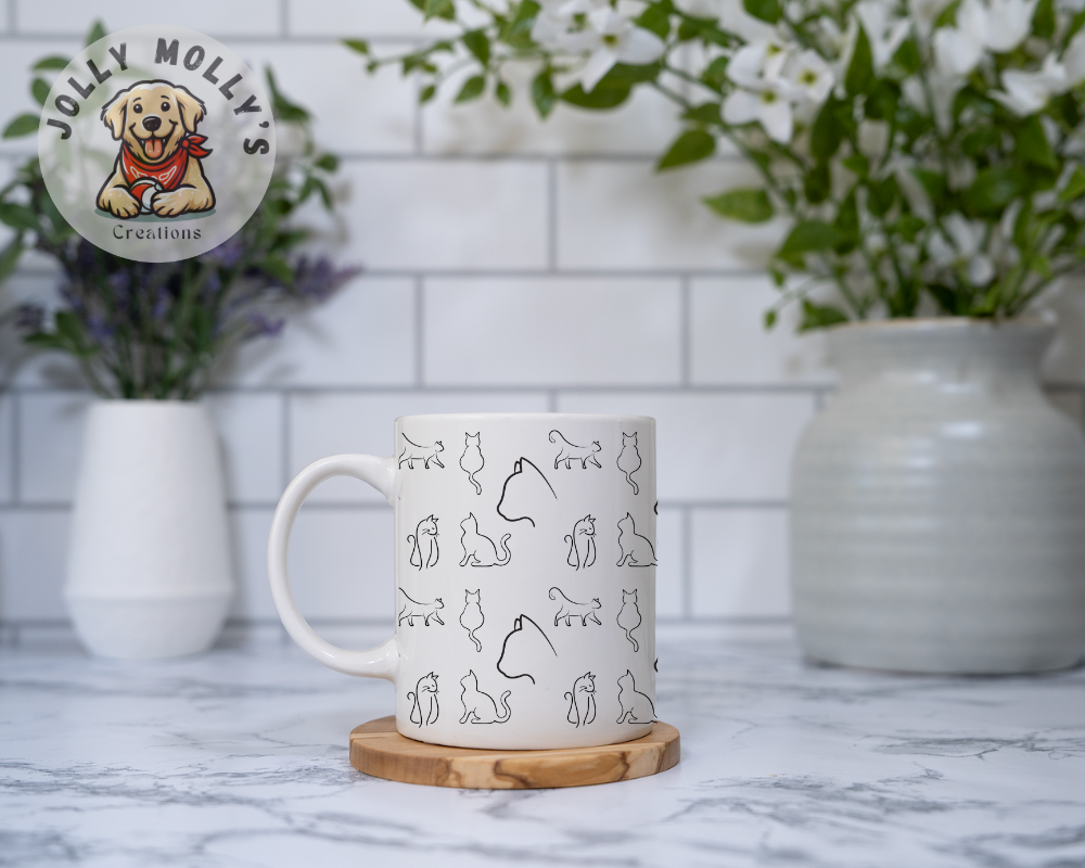 Cat Liner Mug