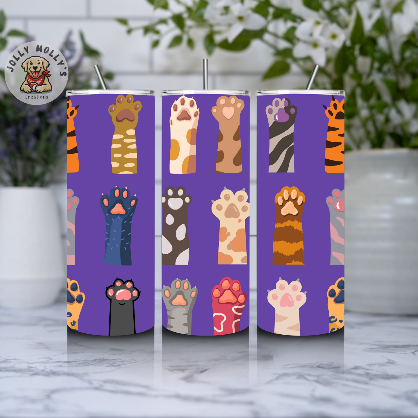 Cat Paws Tumbler