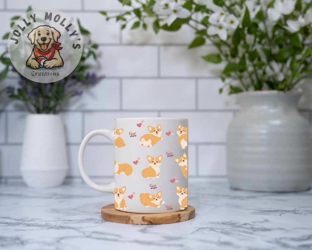 Corgi Love Mug