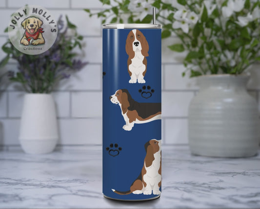 Basset Hound Tumbler